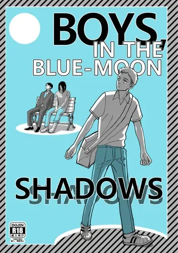 Boys, in the Blue-Moon Shadows manga cover