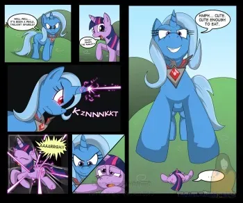 [Trowelhands] Trixie's Revenge (My Little Pony Friendship Is Magic) manga cover