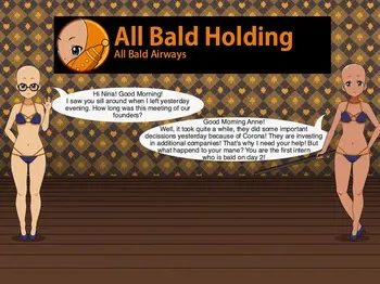 All Bald Airways - Meanwhile at the Headquarter 1 - Expanding the Holding manga cover