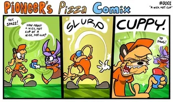 [ENFman] Pioneer's Pizza Comix manga cover