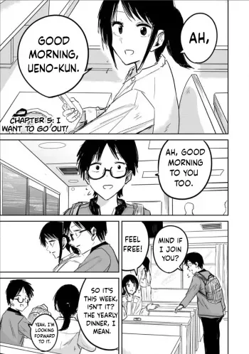 Ueno-kun Has Been Developed Chapter 5 manga cover