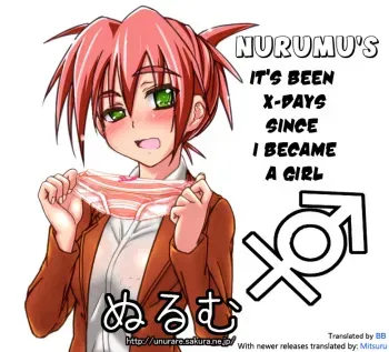 [Nurumu] It's been X days since I became a girl... [English] manga cover