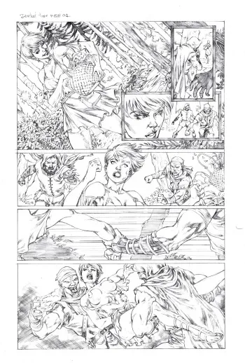 Jen-tai Origin story B + Extra manga cover