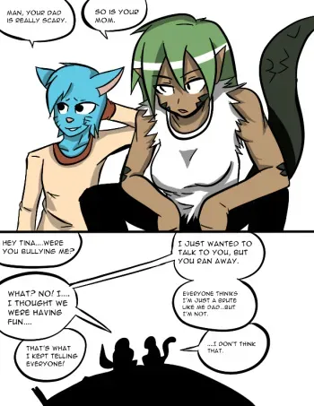 [Inuyuru] The Bully (The Amazing World of Gumball) manga cover