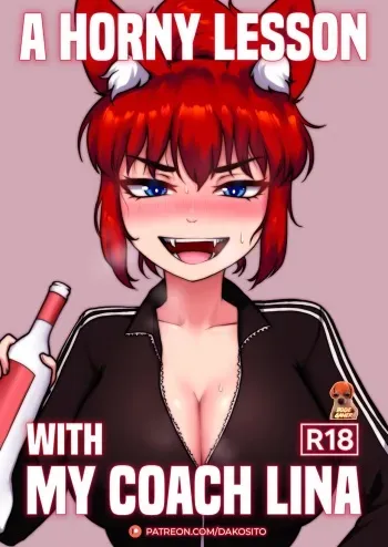 [Dakosito] A horny lesson with my coach Lina (Spanish) [Dogie Gamer] manga cover