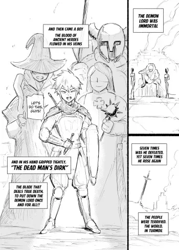 Hero fall part 1-3 manga cover