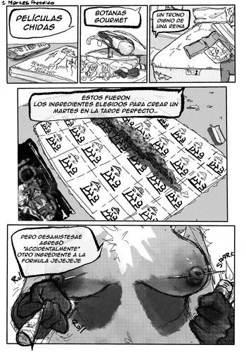 Smashmat Lit day off (Martes prendido) (Español) manga cover