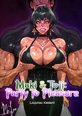 Maki & Toji: Party to Pleasure (jujutsu kaisen parody) manga cover
