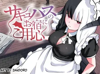 [Permission (Zandoro)] Succubus no Oyado ni Goyoujin ~Succubus ni Shimeagerarete Ochinchin kara Level o Shibori Torareru Ohanashi~ [English] [SCANMTL] manga cover