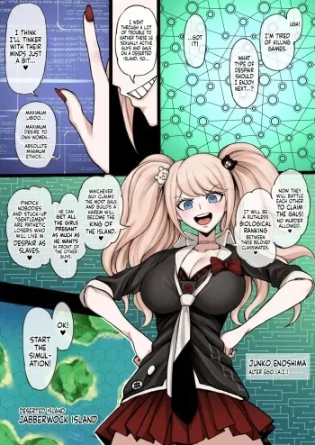 Danganronpa 2 manga cover