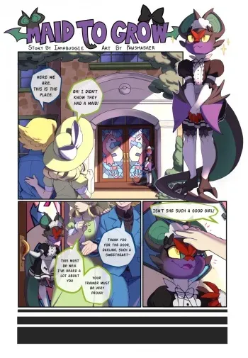 Maid to Grow manga cover