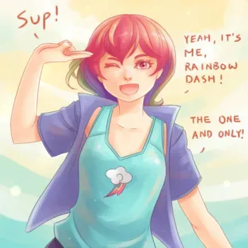 [123stw] Dash’s First Time - 2017 Edition (My Little Pony Friendship is Magic) Complete manga cover