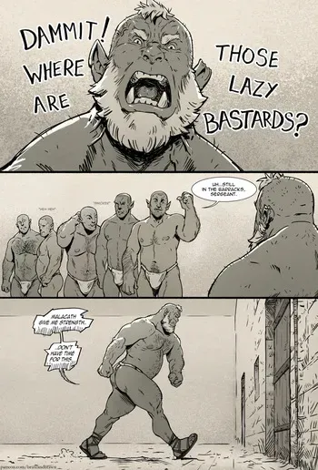 [Brute and Brawn] Training Days [Eng] manga cover