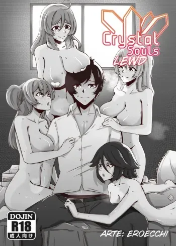 Crystal Souls Lewd manga cover