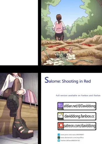 Salome: Shooting in Red manga cover