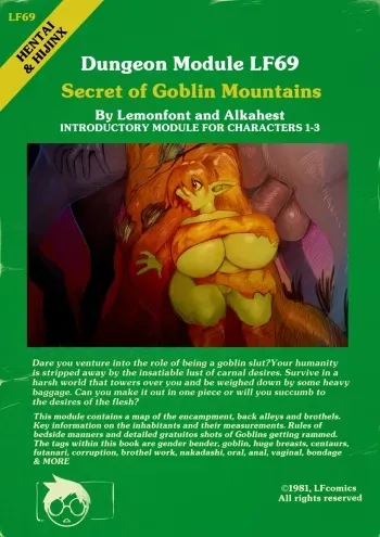 Secret of Goblin Mountains manga cover