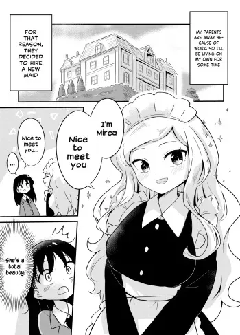 Yuri Succu Maid no Amaama Gohoushi | The Yuri Succubus Maid's Sweet Service manga cover