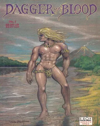 [John Blackburn] Dagger Of Blood #1 manga cover