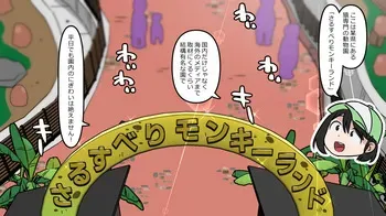 [Tontorotei (Butao)] The daily life at Sarusuberi Monkey Land 01 manga cover