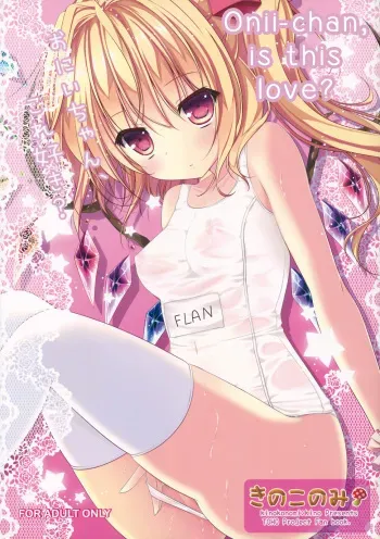 (Reitaisai 10) [KINOKONOMI (kino)] Onii-chan, Kore Suki? | Onii-chan, is this love? (Touhou Project) [English] {Zettai Ryouiki} manga cover