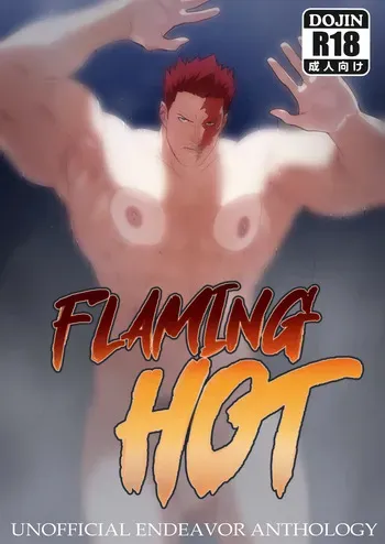 [Kaito Draws / BARAyot / kimakkun / SeitanicBeef] FLAMING HOT - Endeavor Anthology [English] manga cover