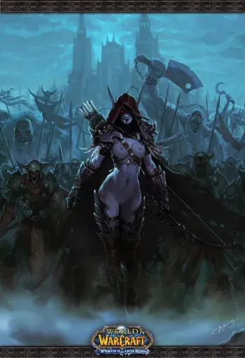 Character Gallery - Sylvanas Windrunner (World of Warcraft) manga cover