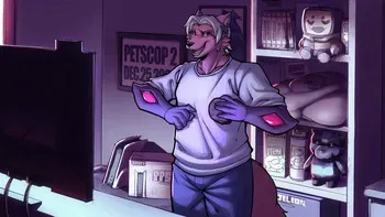 [meowmymyamo] Pyrocynical weight gain sequence manga cover
