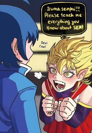[BurntArt] Silvia learns about sex (Welcome to Demon School Iruma-kun!) manga cover