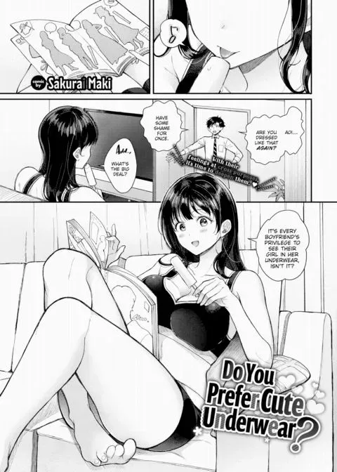 Do You Prefer Cute Underwear? manga cover