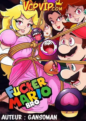 [Gansoman] Fucker Mario Bro (french/français) manga cover