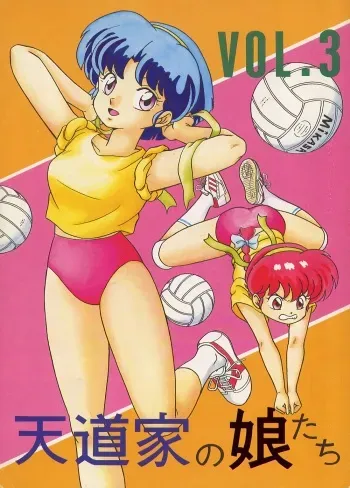 (C42) [Takashita-ya (Taya Takashi)] Tendou-ke no Musume-tachi Vol. 3 (Ranma 1/2) manga cover