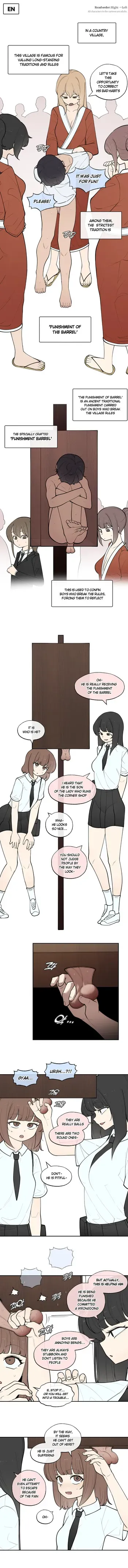[LangD] 2024-11-01 통의 형벌(樽の刑罰)(Punishment of the Barrel) manga cover