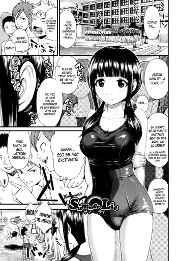 [Tomono Hiro] Summer Lie (Hoshigari Girlfriends - Wanting Girl Friends) [Spanish] [XHentai95] [Digital] manga cover