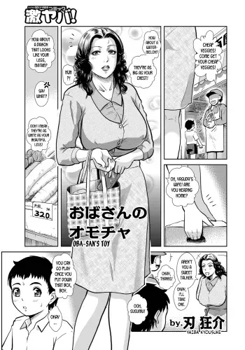Oba-san's Toy manga cover