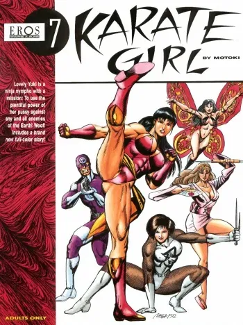[Motoki] Karate Girl #1 manga cover