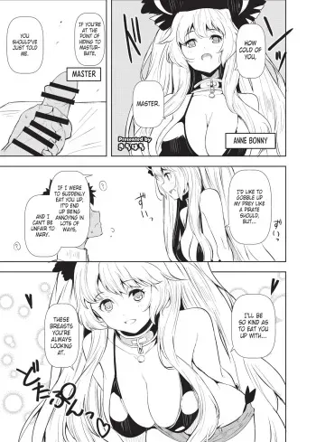 Nyuukyou Tokuiten Zuridea ~FGO Paizuri Goudou~Anne Bonny~Swimsuit~ manga cover