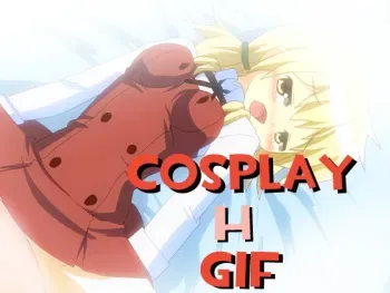 [Pain Train] Miyako to Cosplay H GIF (Hidamari Sketch) manga cover