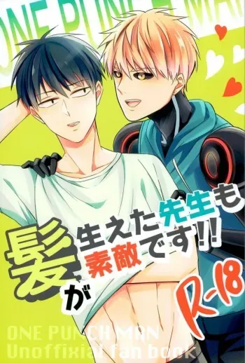 (C89) [NAGRAJUN (Yuenchi Sumio)] Kami ga Haeta Sensei mo Suteki desu (One Punch Man) manga cover