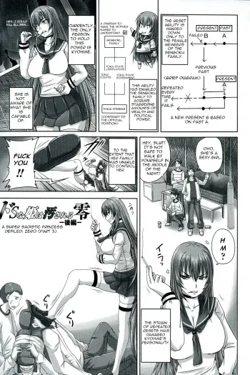 Do S na Hime wa Kegasareru Rei| A Super Sadistic Princess Defiled: Zero Part 3 manga cover