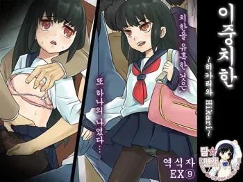 [F Taku (Anma)] Nijuu Chikan ~Hikari to Hikari~ [Korean] [팀 면갤] manga cover