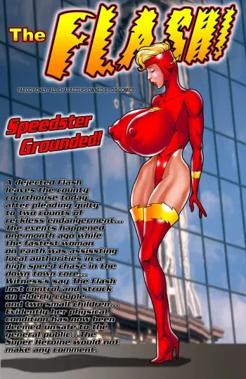 [Smudge] Speedster Grounded! (The Flash) manga cover
