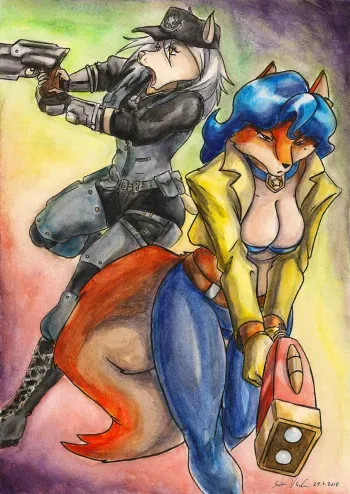 [SoulEaterSaku90] Stupid Night in London (Sly Cooper) manga cover