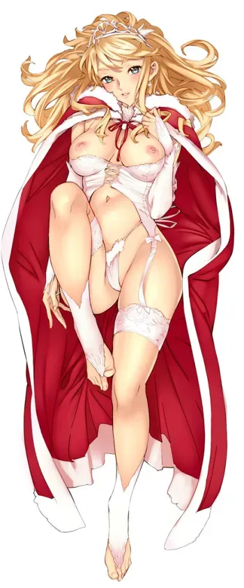 Body pillow illustration (random) manga cover