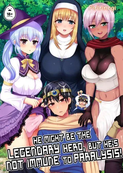 He Might Be the Legendary Hero, but He's Not Immune to Paralysis! manga cover