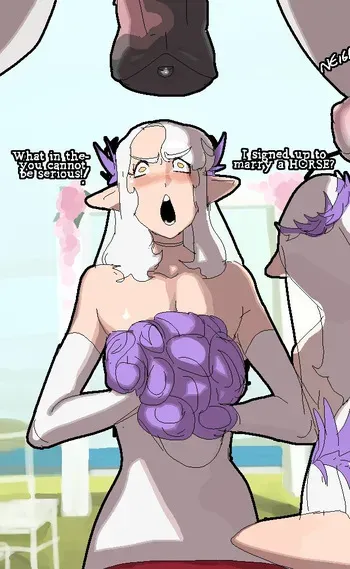 [DoleCat] Princess Vae and🐴shifter Marc manga cover
