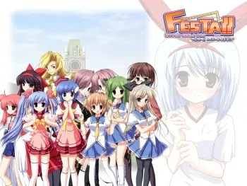 [Lass] Festa!! -Hyper Girls Pop- manga cover