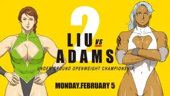 LIU VS ADAMS 2 manga cover