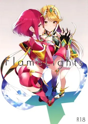 (C96) [Yuuki Nyuugyou (Yuuki Shin)] FlameLights (Xenoblade Chronicles 2) [Spanish] manga cover