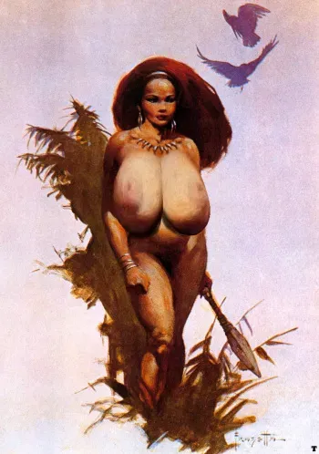 [Frank Frazetta] Breast/Thigh/Ass Enlargement manga cover