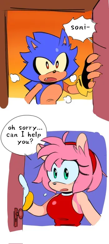 [QuaverDraws (QuaverNSFW)] Metamy (Metal Sonic x Amy Rose) manga cover